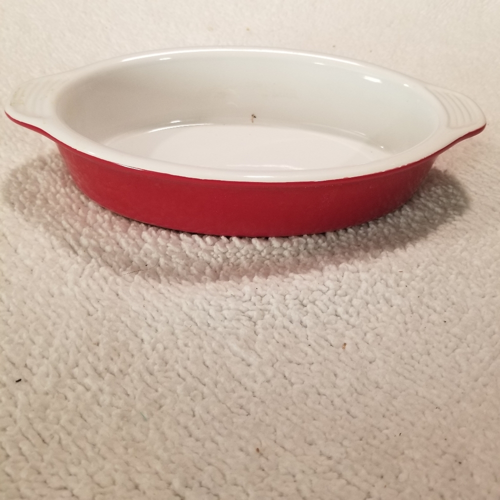 lodge Medium oval bakeware Red